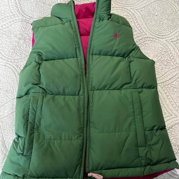 Lilly Pulitzer Reversible Puffer Vest - Picture 6 of 11